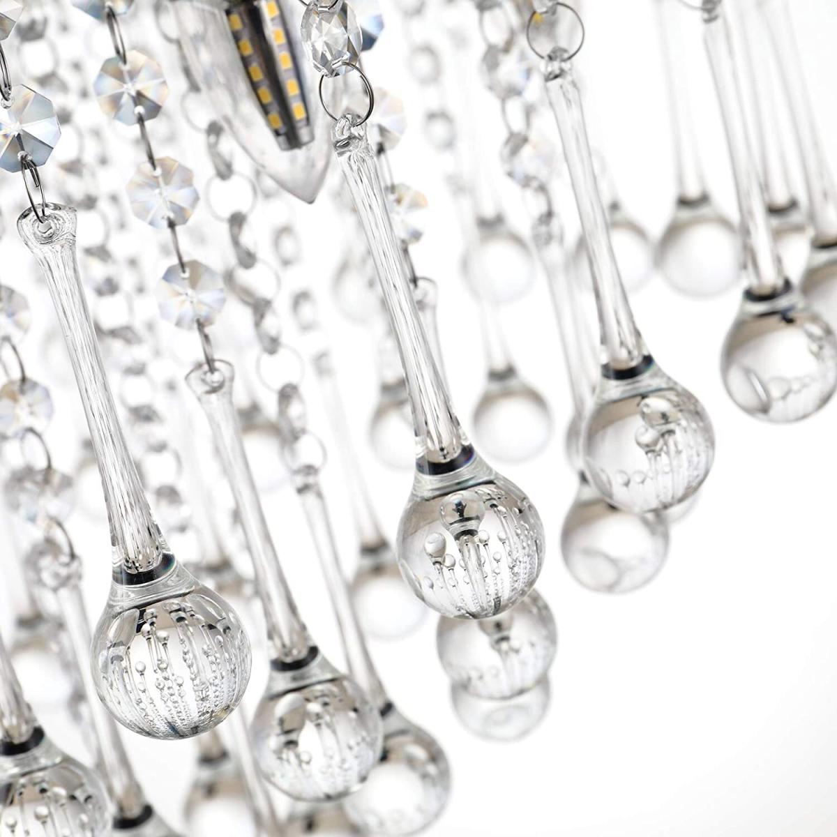 Crystallite Chandelier - Silver – image 3
