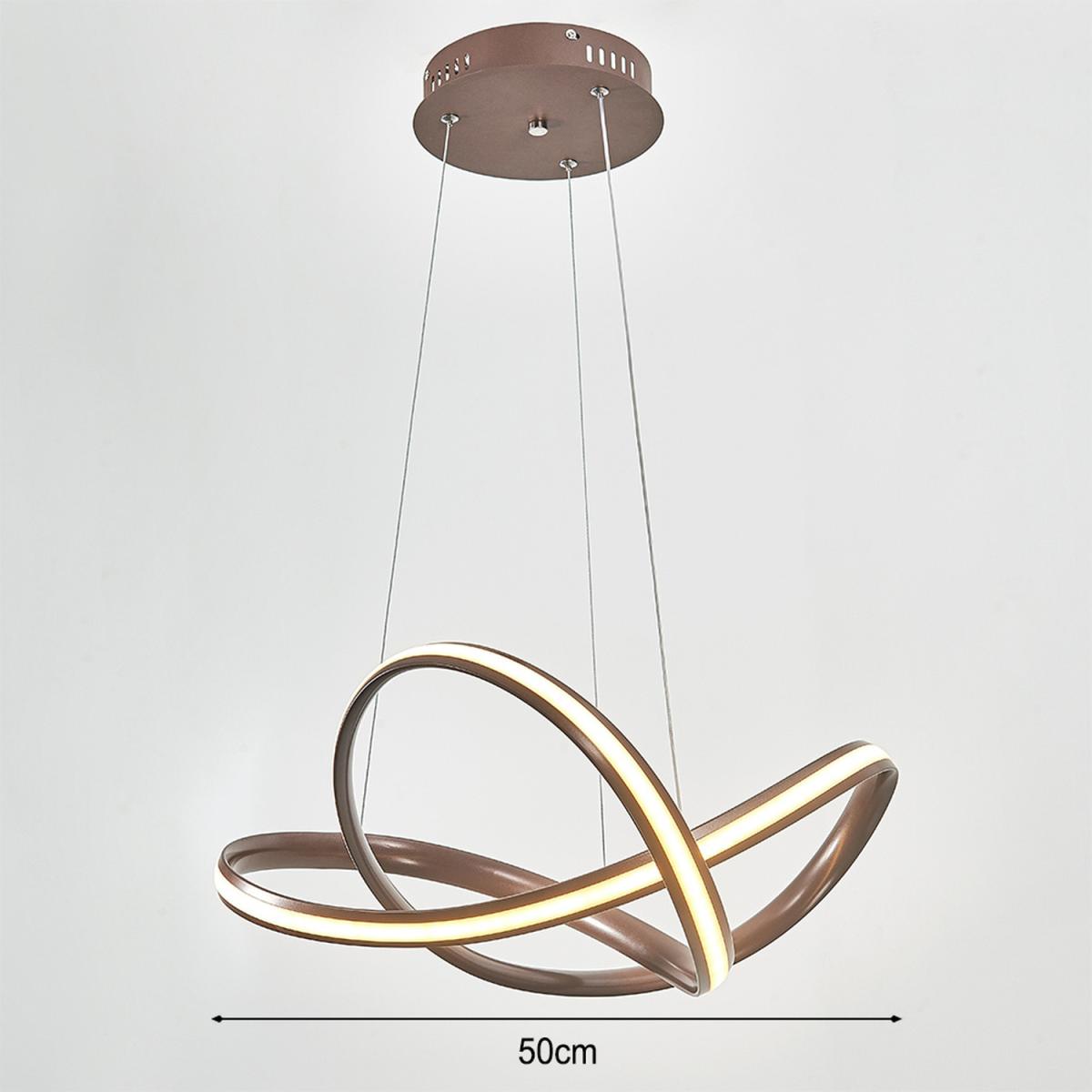 Coffee LED Chandelier Lights - Coffee / 48W – image 2