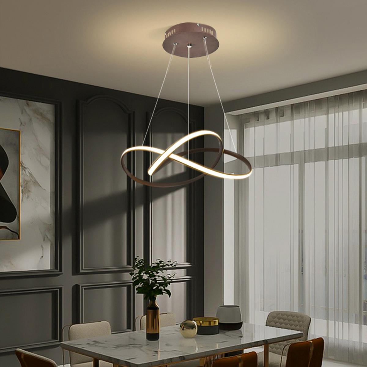 Coffee LED Chandelier Lights - Coffee / 48W – image 5