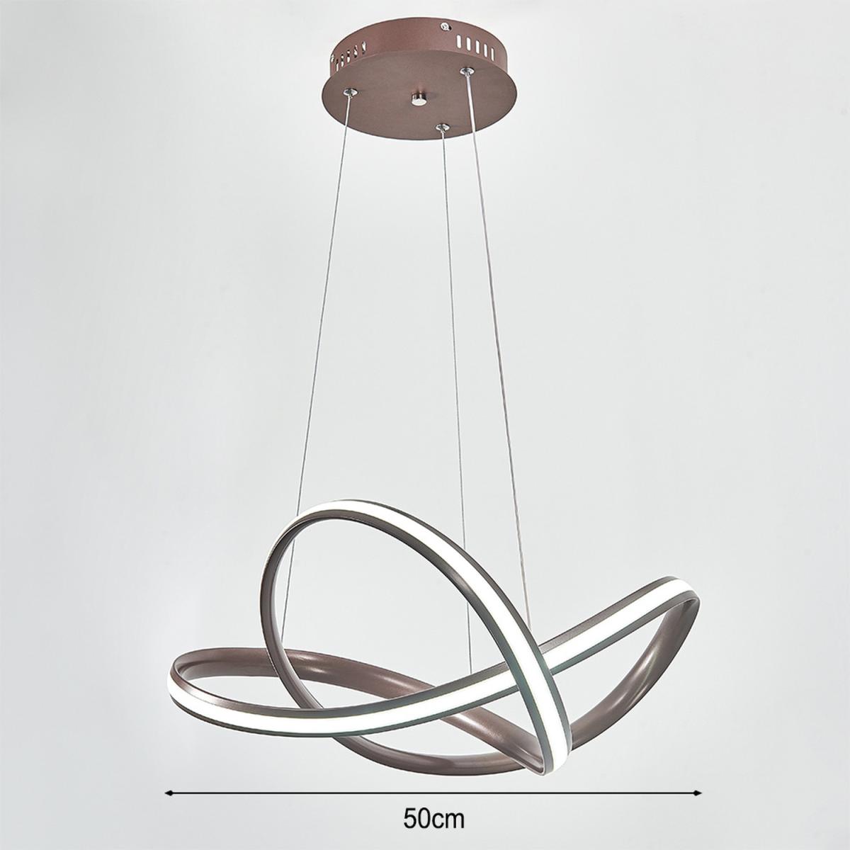 Coffee LED Chandelier Lights - Coffee / 48W – image 9