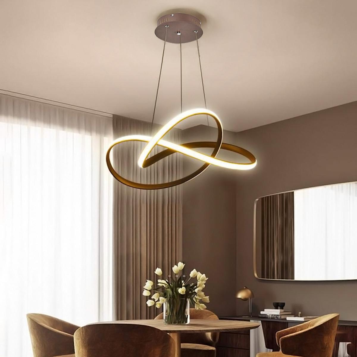 Coffee LED Chandelier Lights - Coffee / 48W – image 1