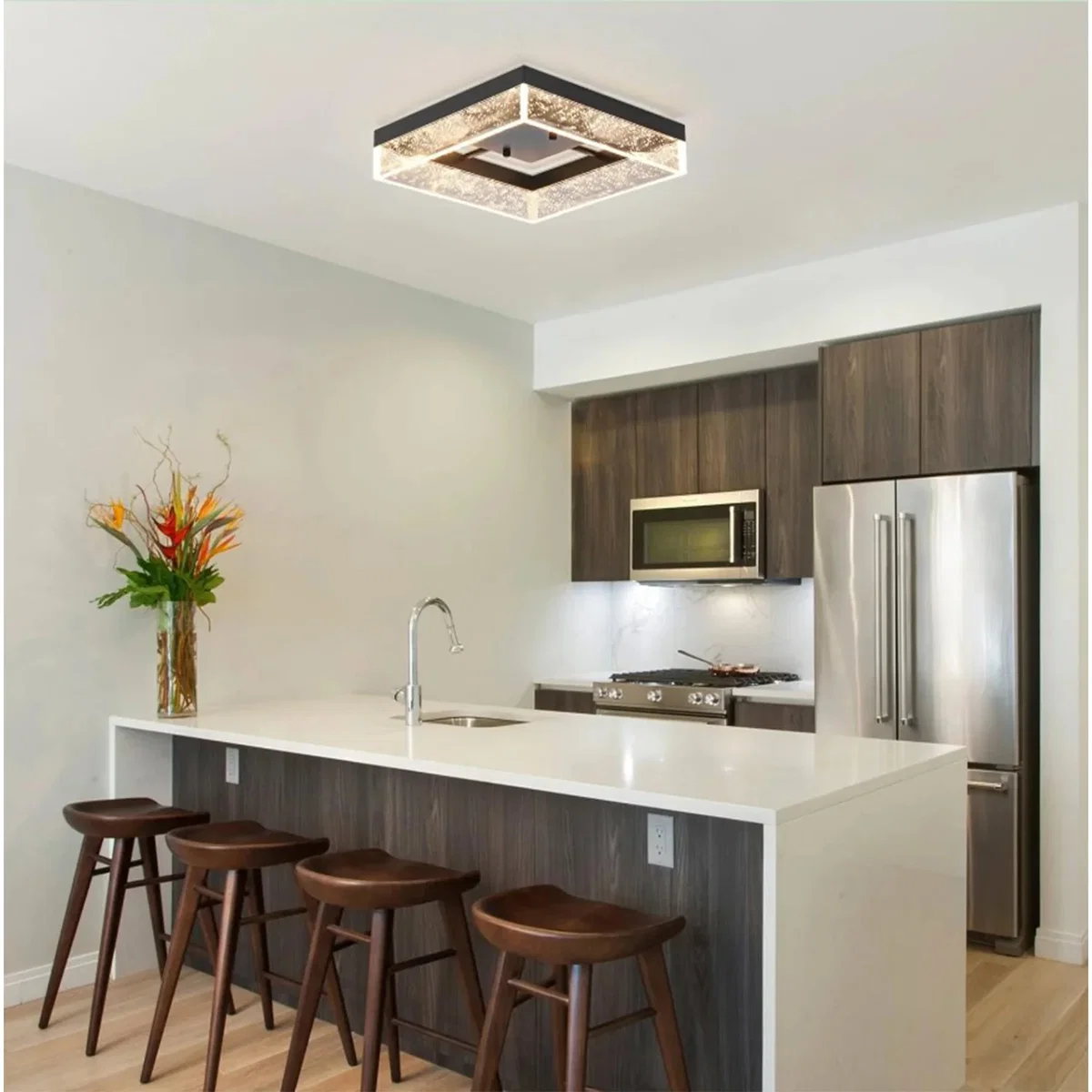 Chandelier Black Square - Black – image 2