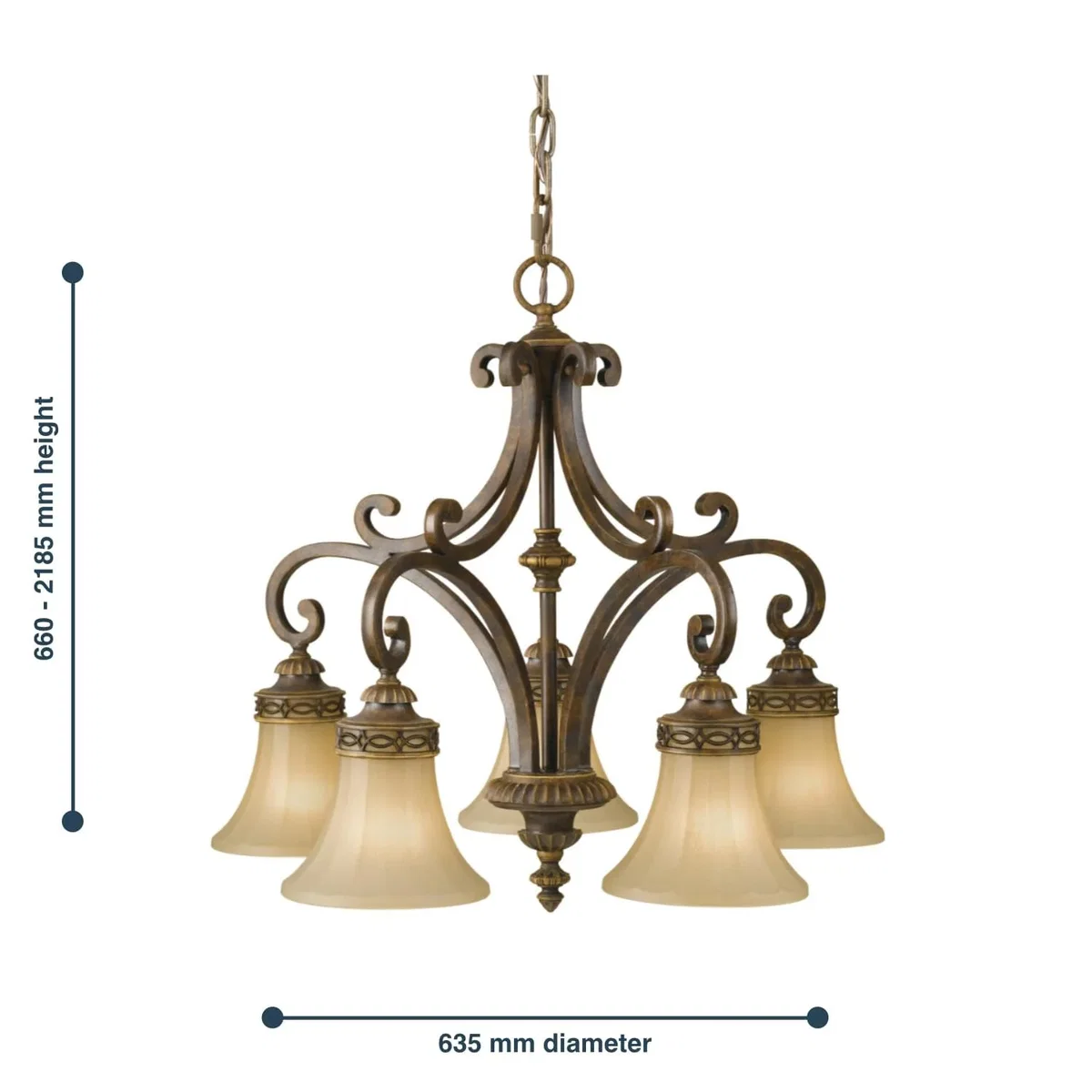 Drawing Chandelier Brown - Brown – image 2