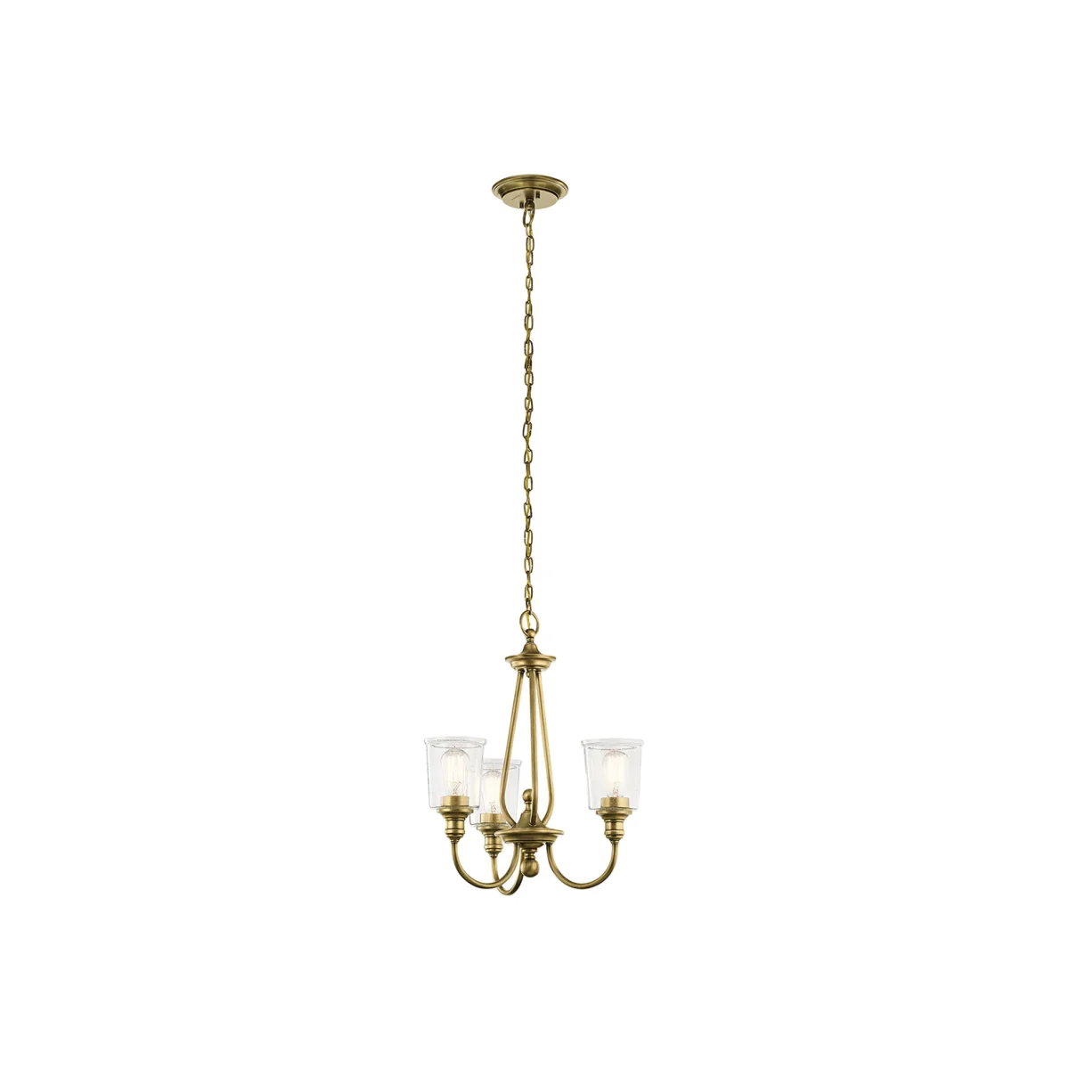 Elstead Lighting Waverly Chandelier Brass - Brass – image 1