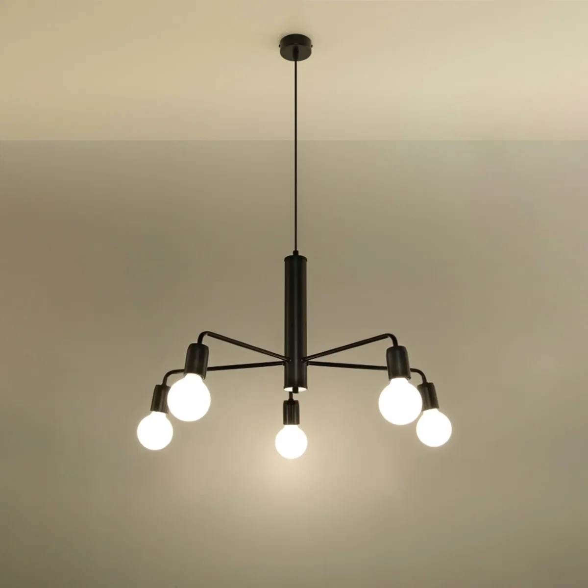 Chandelier DUOMO 5 - black – image 3