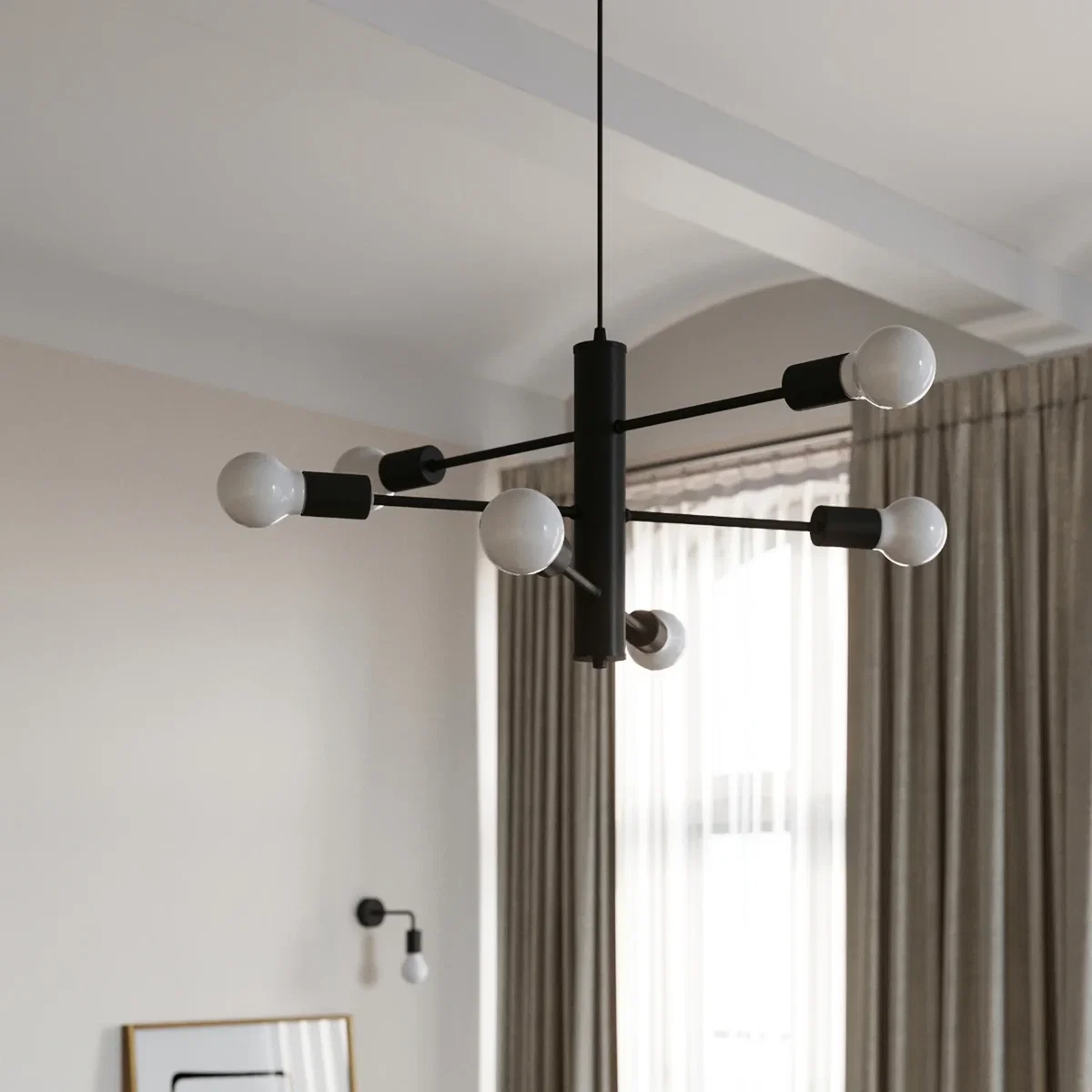 Chandelier DUOMO 5 - black – image 6
