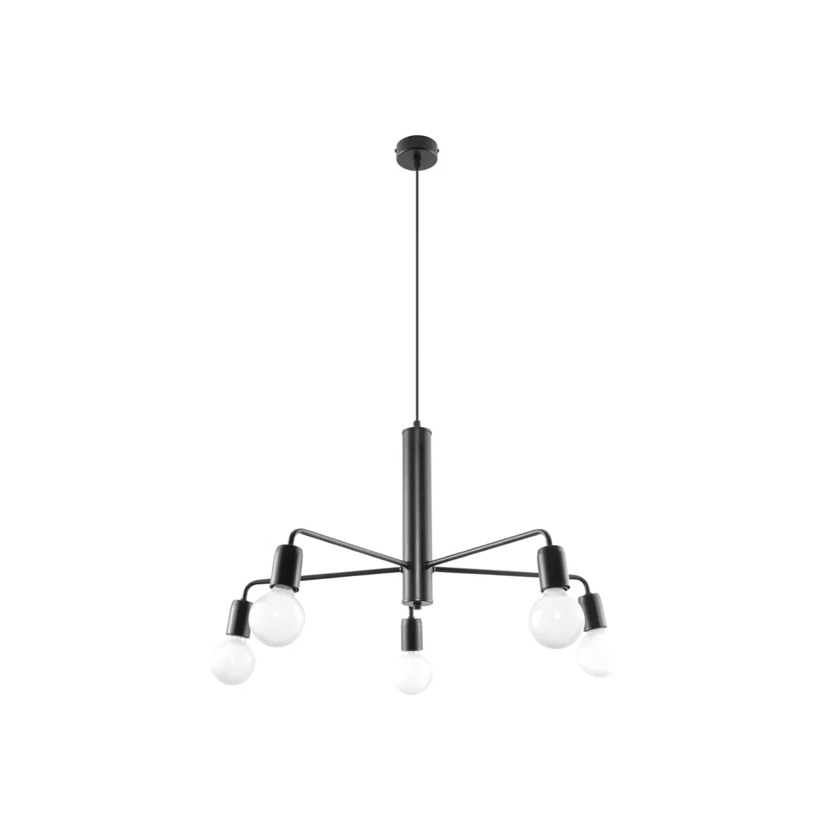 Chandelier DUOMO 5 - black – image 1