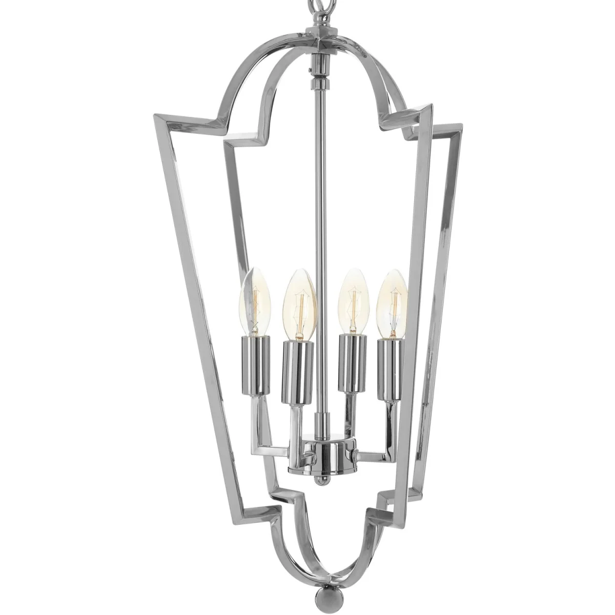 Venice Nickel Plated Tapered Chandelier – image 2
