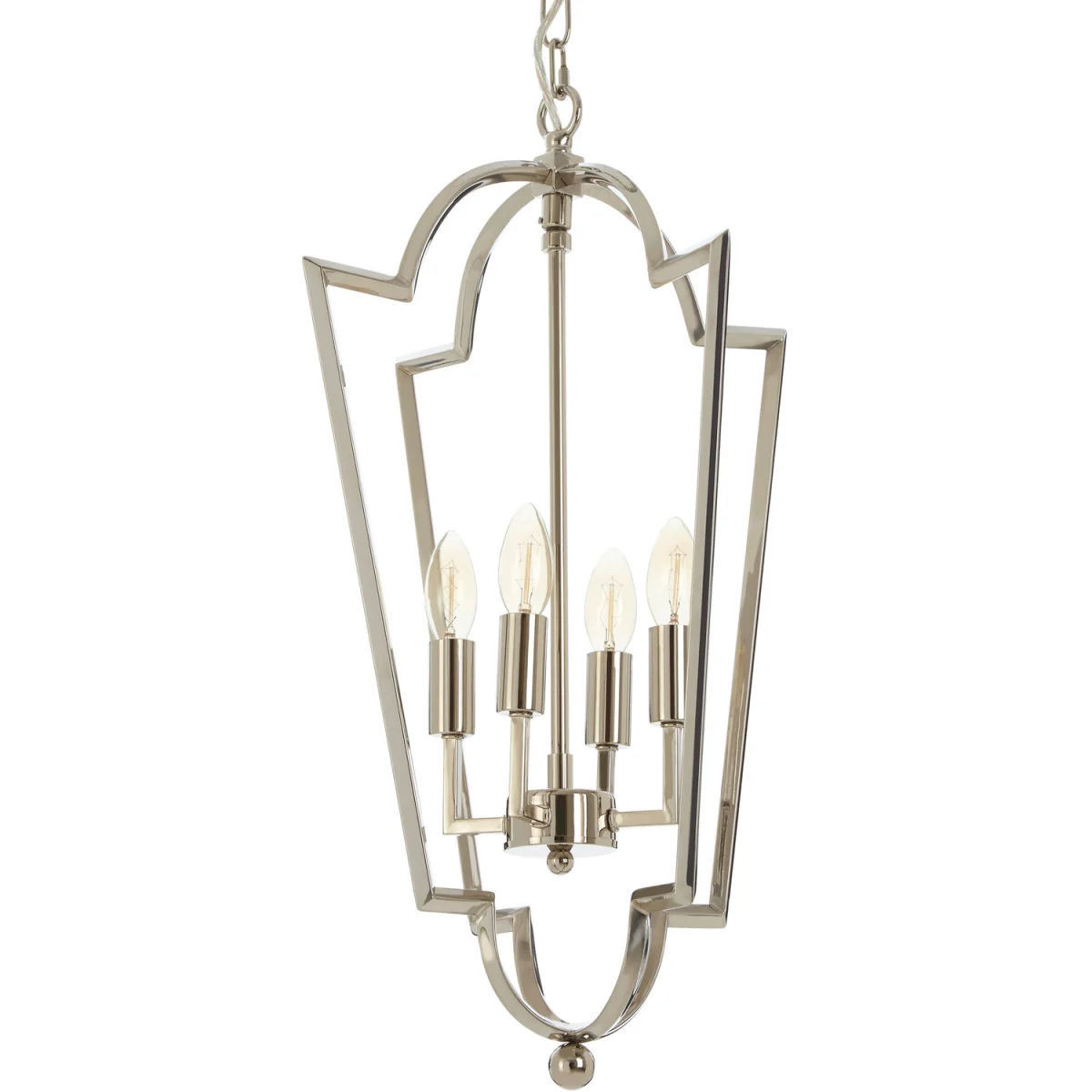 Venice Nickel Plated Tapered Chandelier – image 5