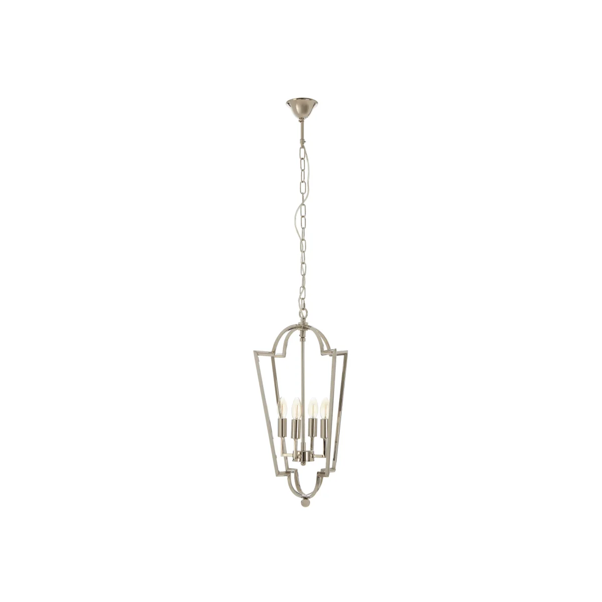Venice Nickel Plated Tapered Chandelier – image 1