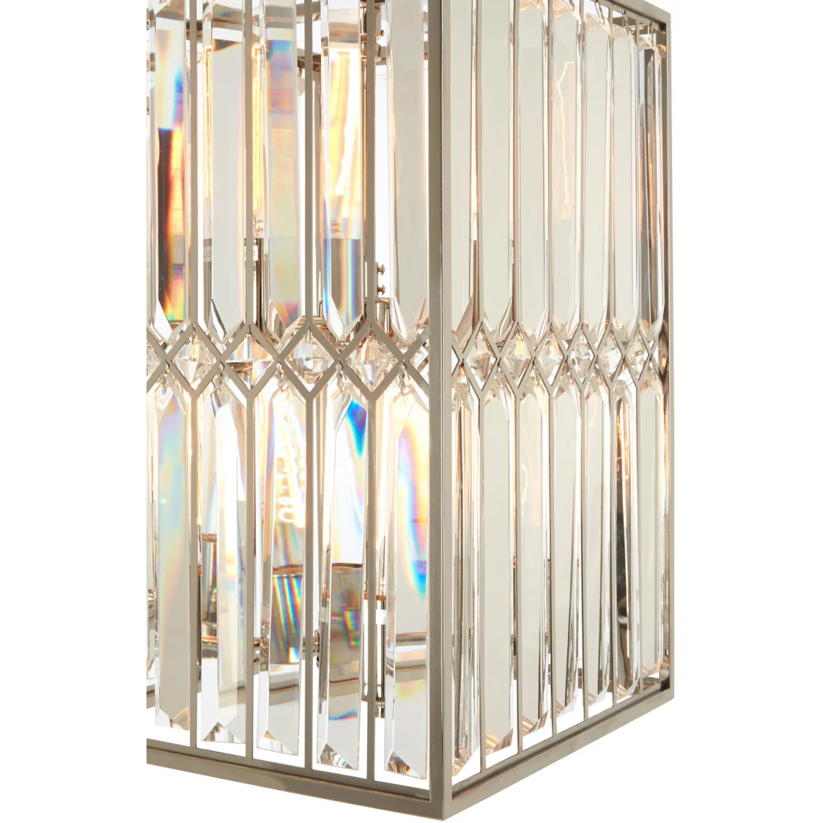 Marentina Cylindrical Chandelier - Silver – image 3