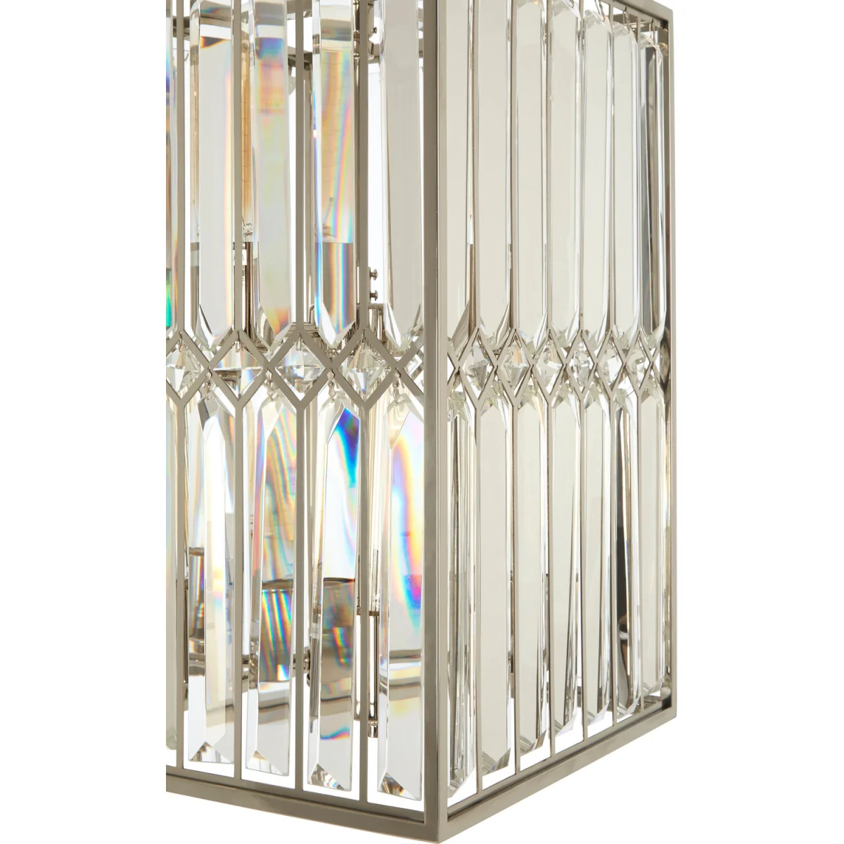 Marentina Cylindrical Chandelier - Silver – image 4