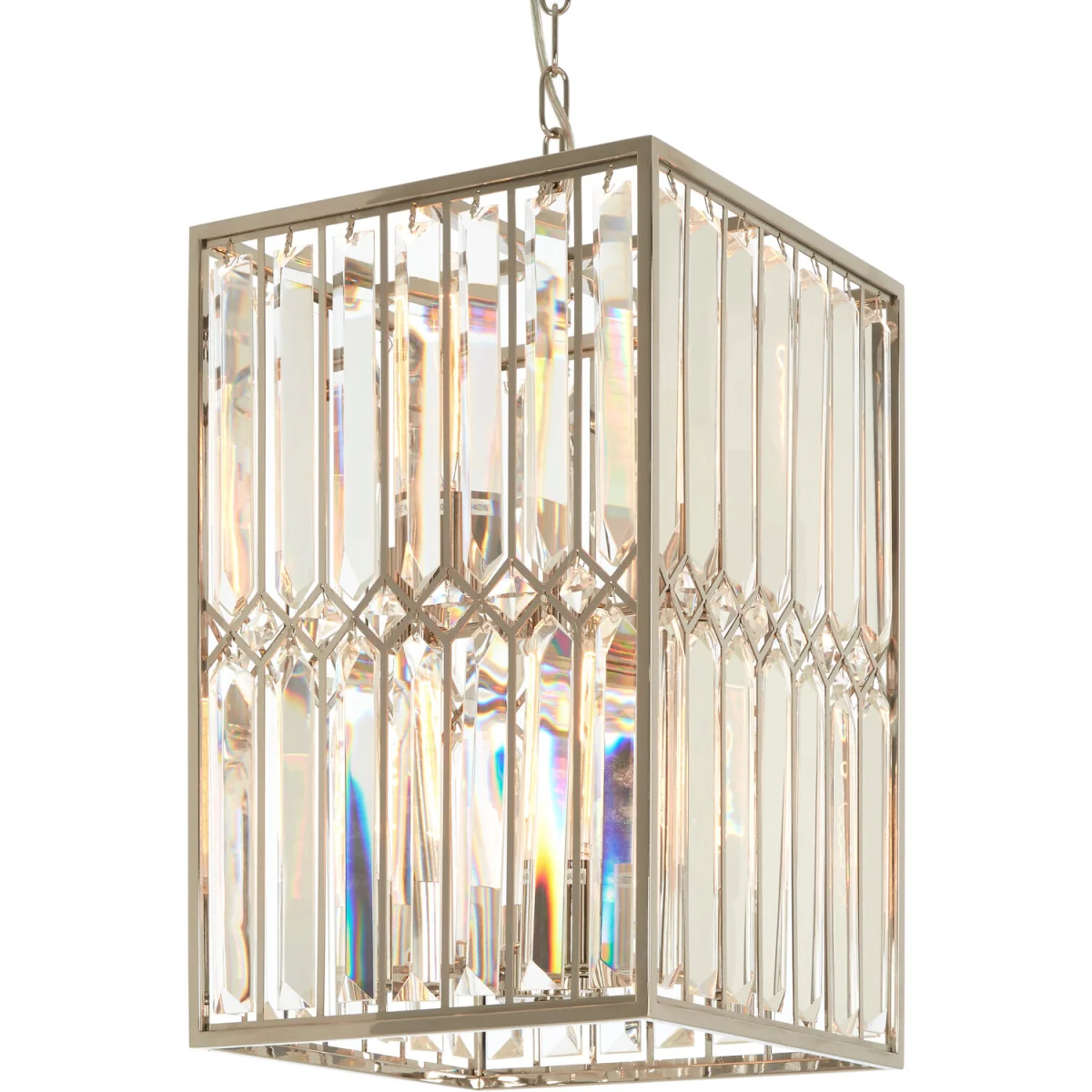 Marentina Cylindrical Chandelier - Silver – image 6