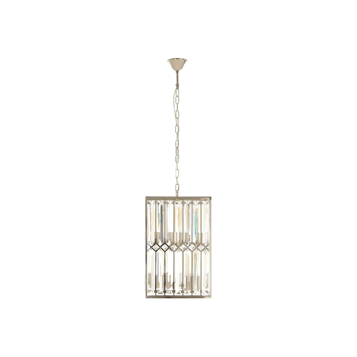 Marentina Cylindrical Chandelier - Silver – image 1