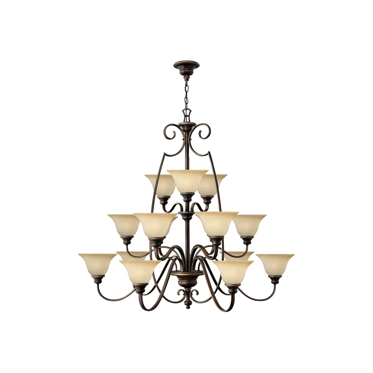 Cello Chandelier Bronze - Bronze – image 1