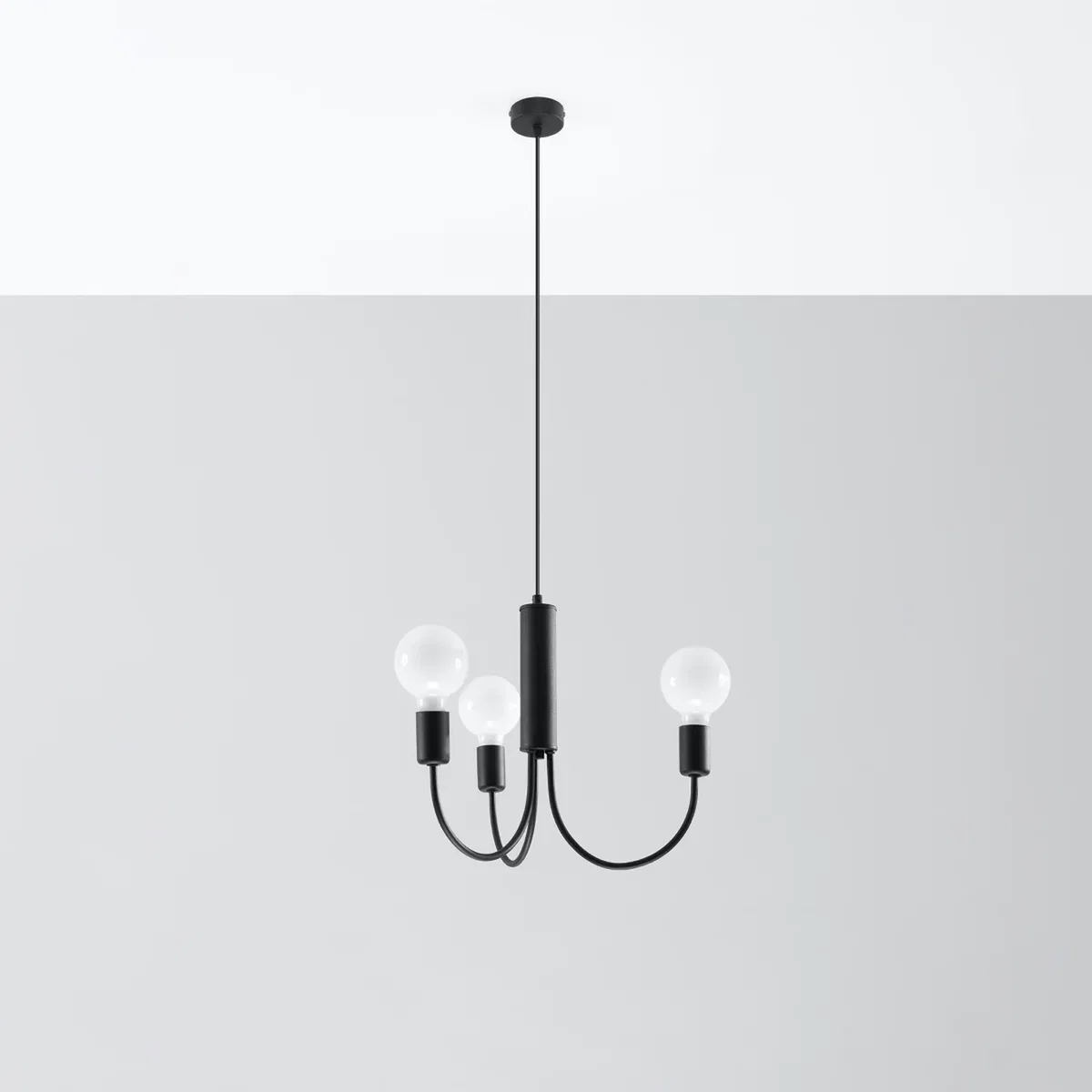 Chandelier PICCOLO 3 black - black – image 2