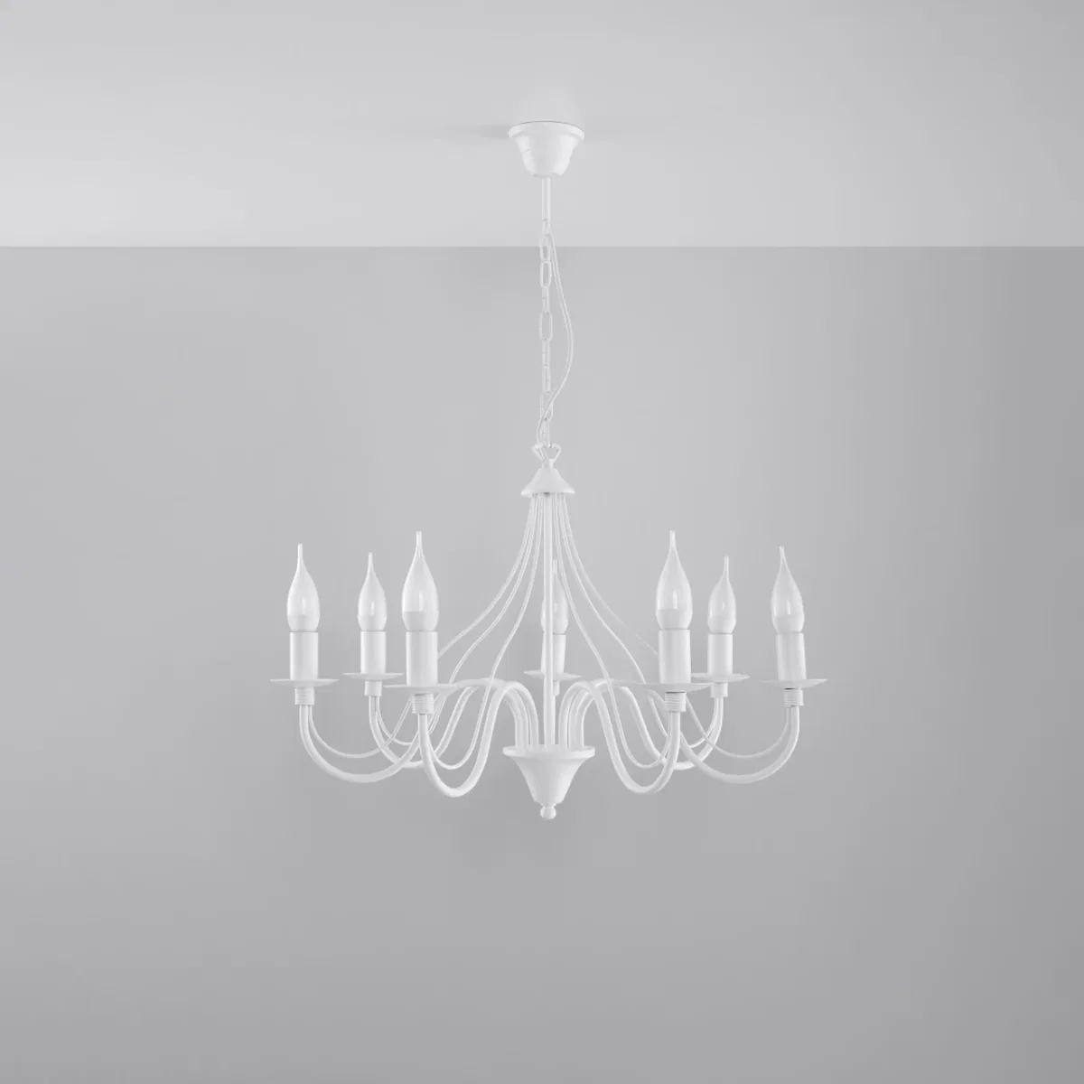 Chandelier MINERWA 7 black - white – image 2