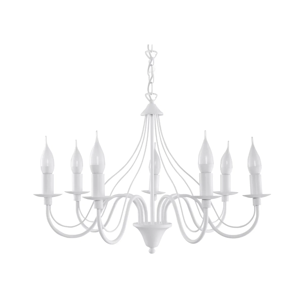 Chandelier MINERWA 7 black - white – image 1