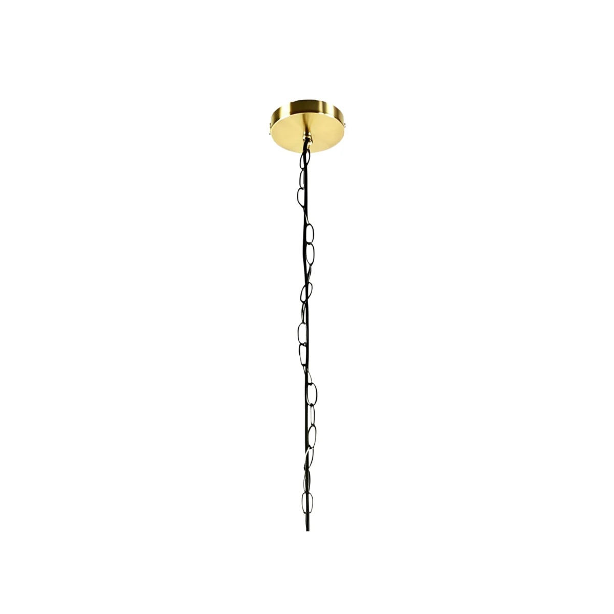 Set Of 2 Barley Twist Polished Brass 3 Light Pendants - Brass – image 1