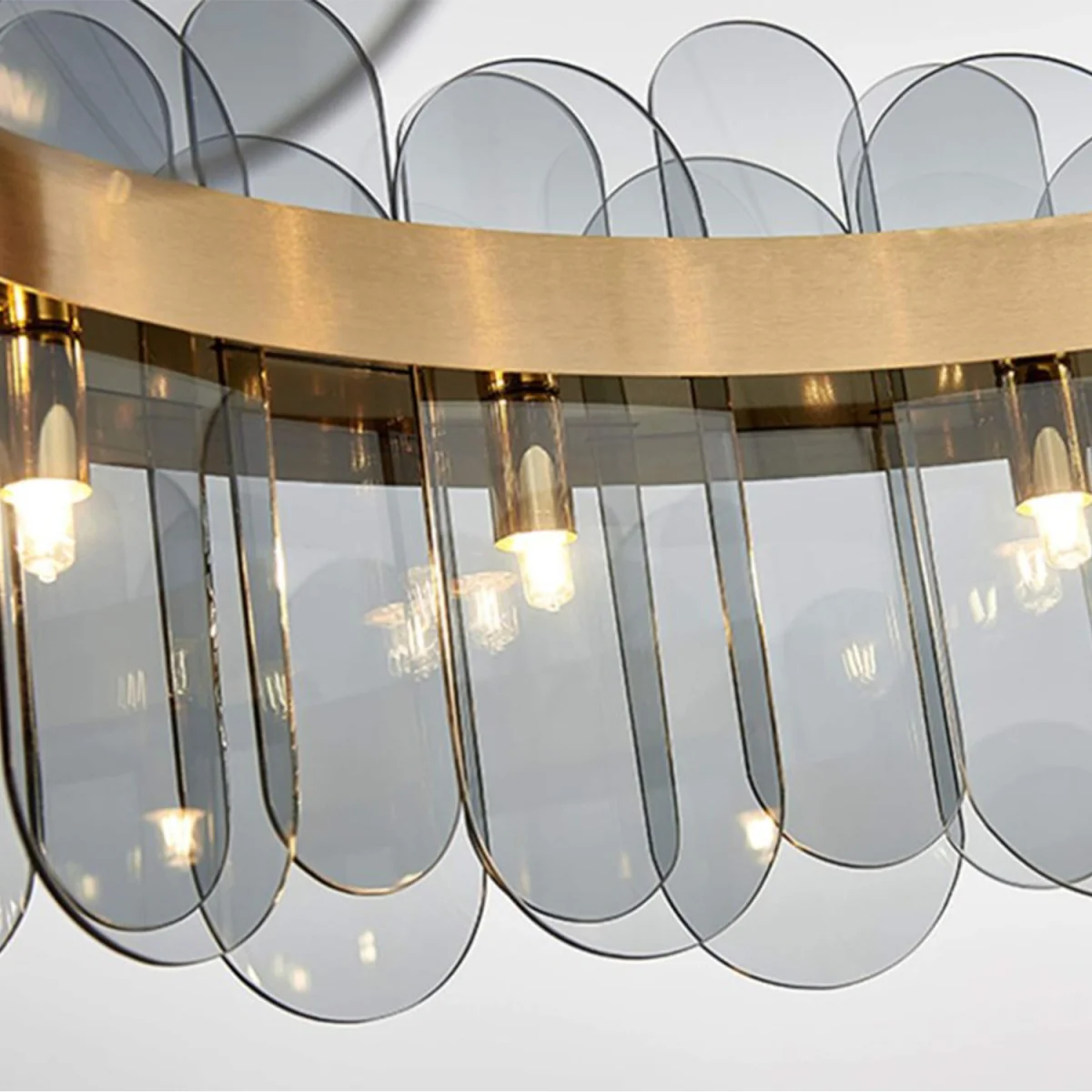 Chandelier 60 cm Grey - Grey – image 3