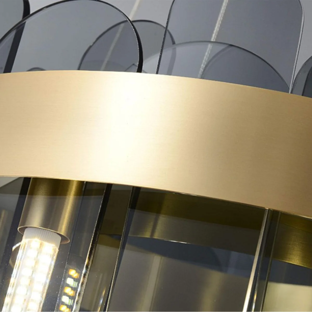 Chandelier 60 cm Grey - Grey – image 4