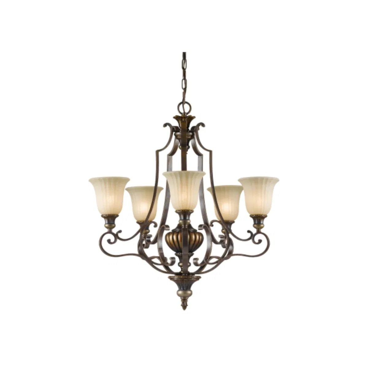 Kelham Chandelier Bronze - Bronze – image 1