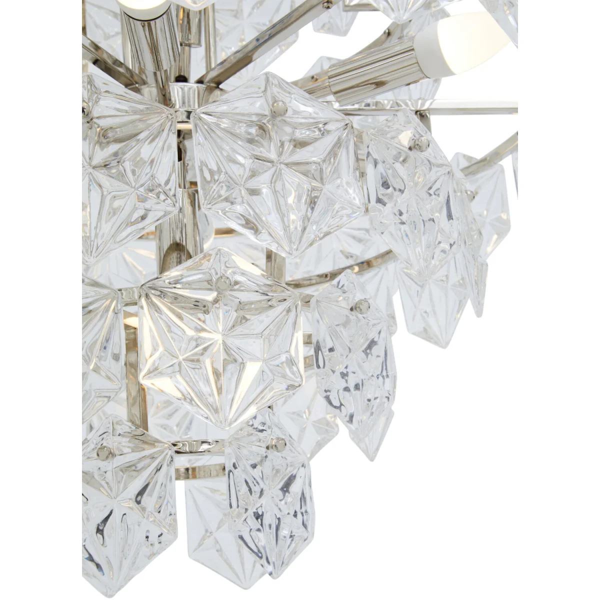 Helena Tiered Glass Chandelier – image 3
