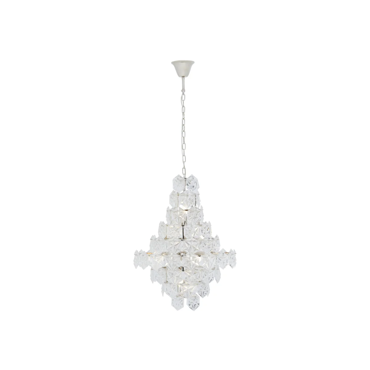 Helena Tiered Glass Chandelier – image 1
