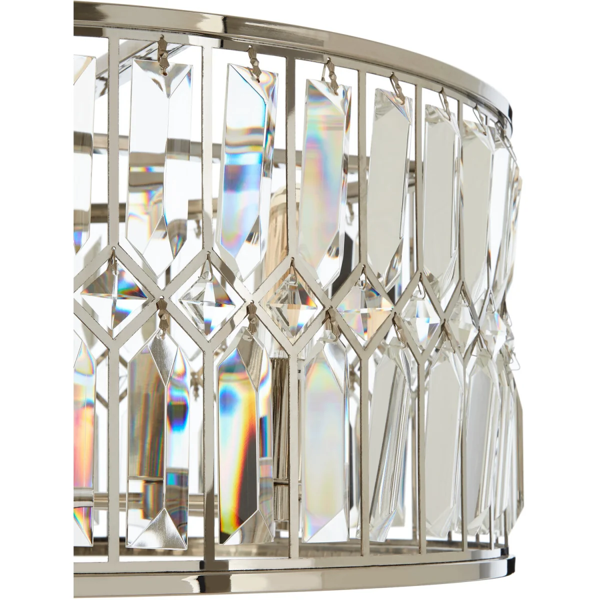 Marentina Round Chandelier - Silver – image 2