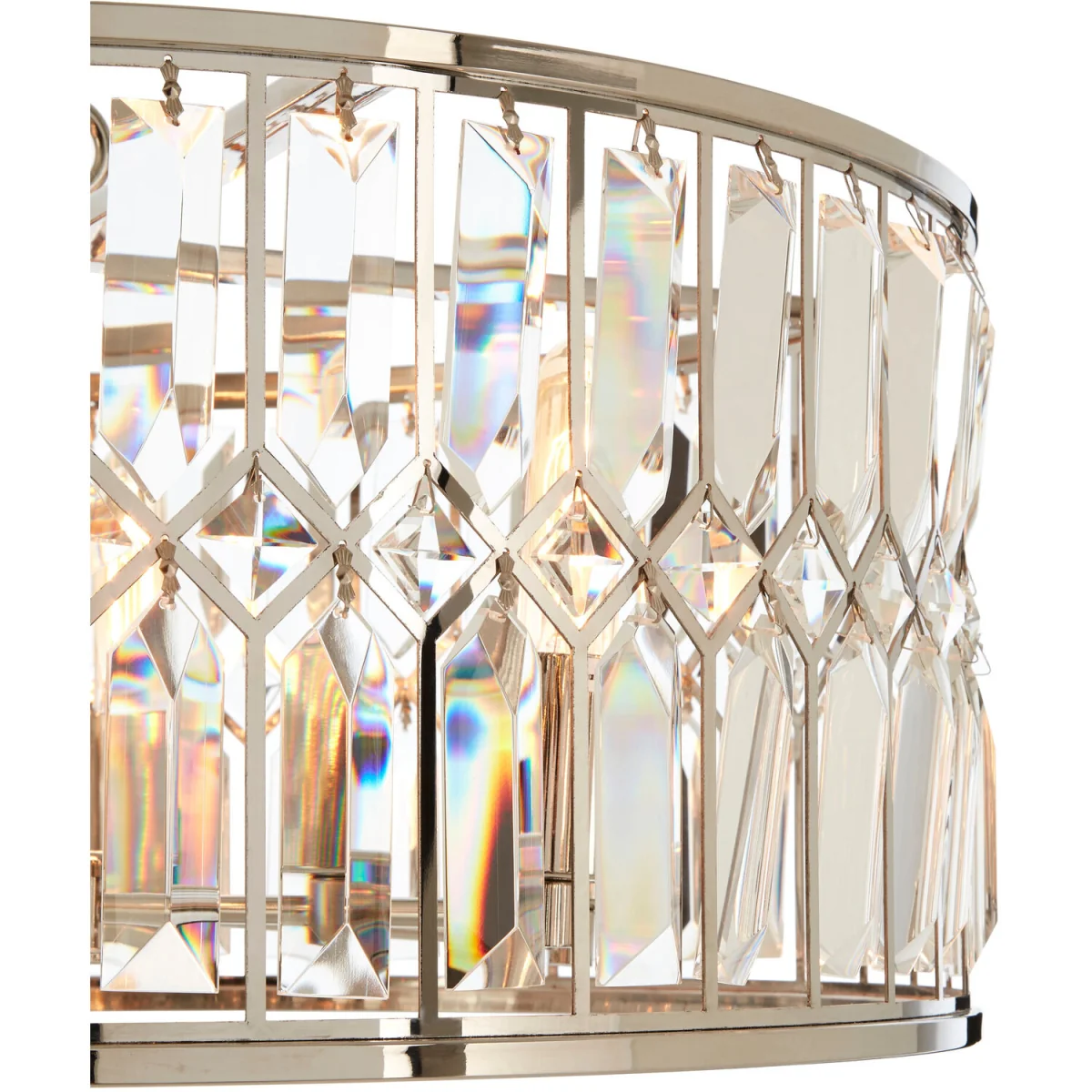 Marentina Round Chandelier - Silver – image 3