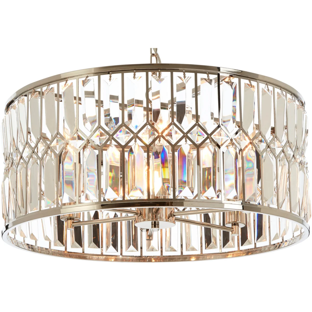Marentina Round Chandelier - Silver – image 6