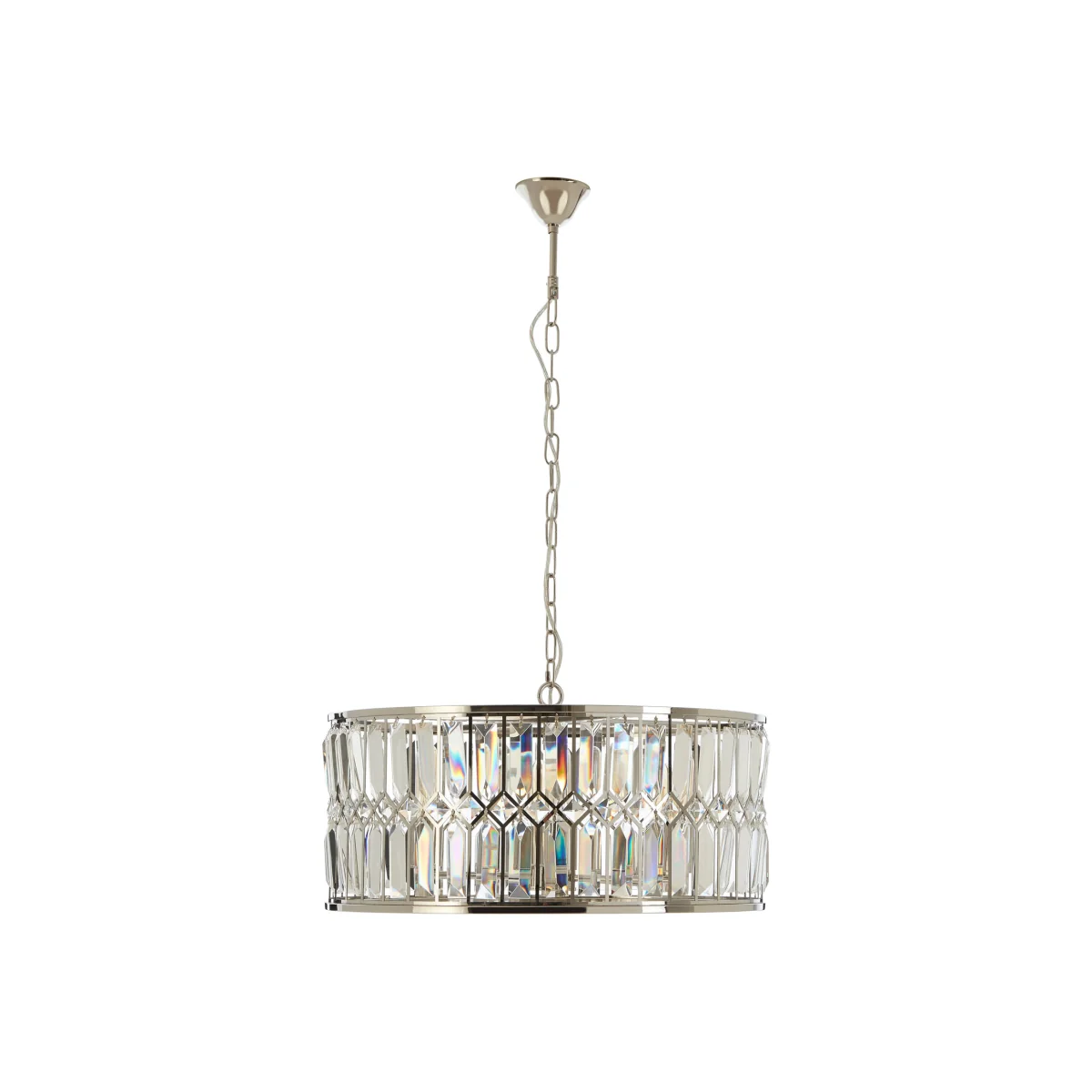 Marentina Round Chandelier - Silver – image 1