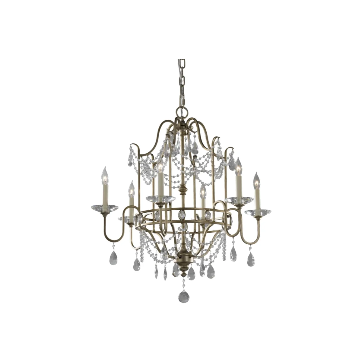 Gianna Chandelier Silver - Silver – image 1