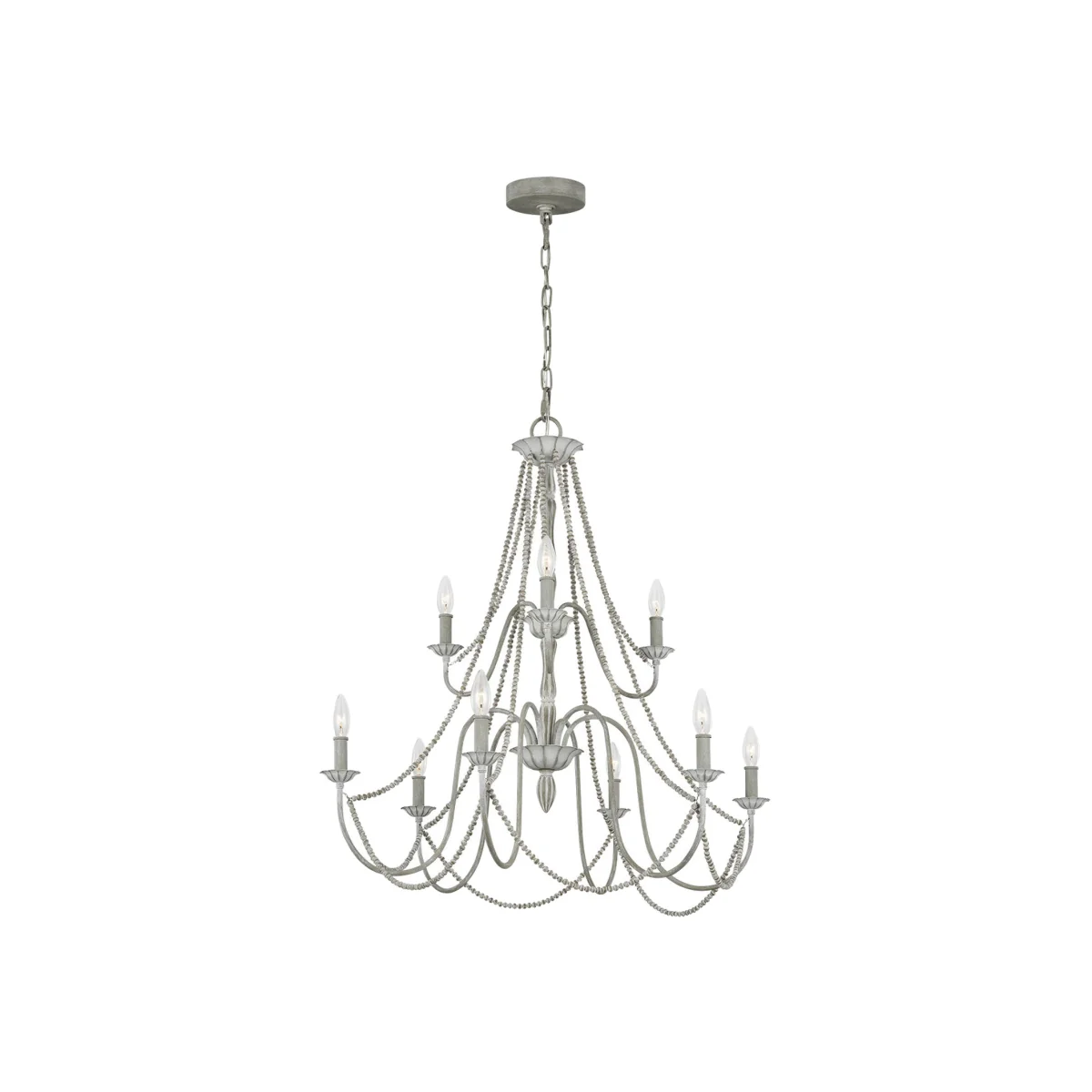 Feiss Chandelier Grey - Grey – image 1