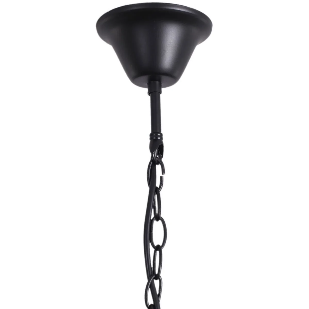 Vintage Style Light Chandelier - Black – image 4