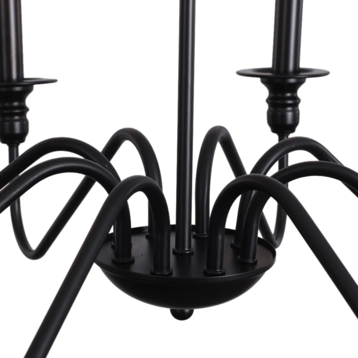 Vintage Style Light Chandelier - Black – image 5