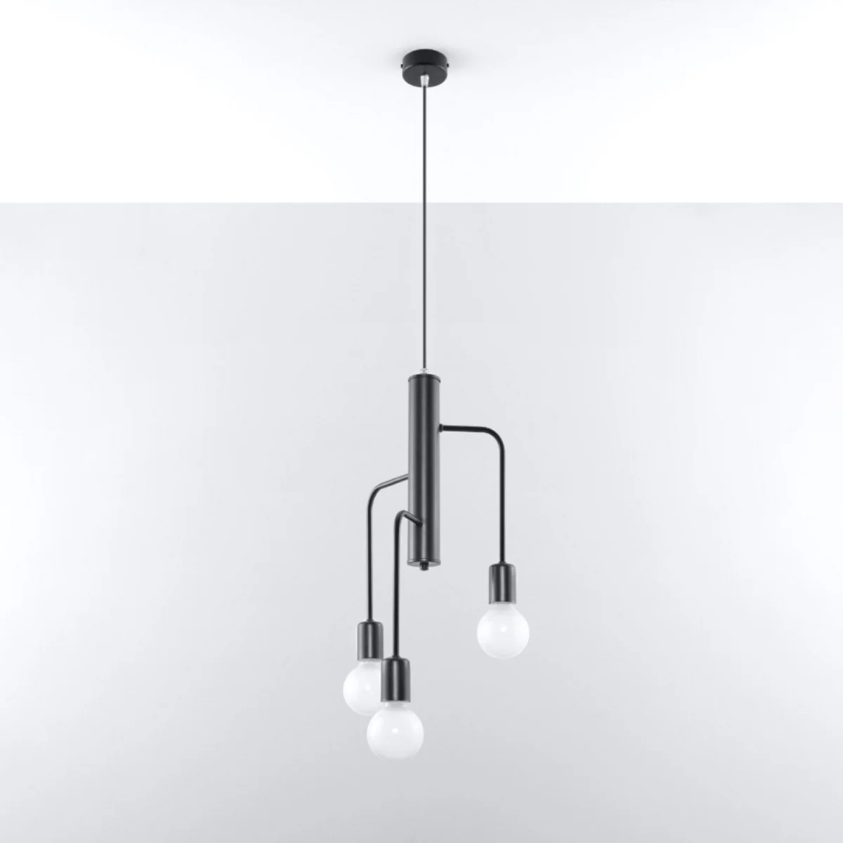 Chandelier DUOMO 3D - black / 25cm – image 2