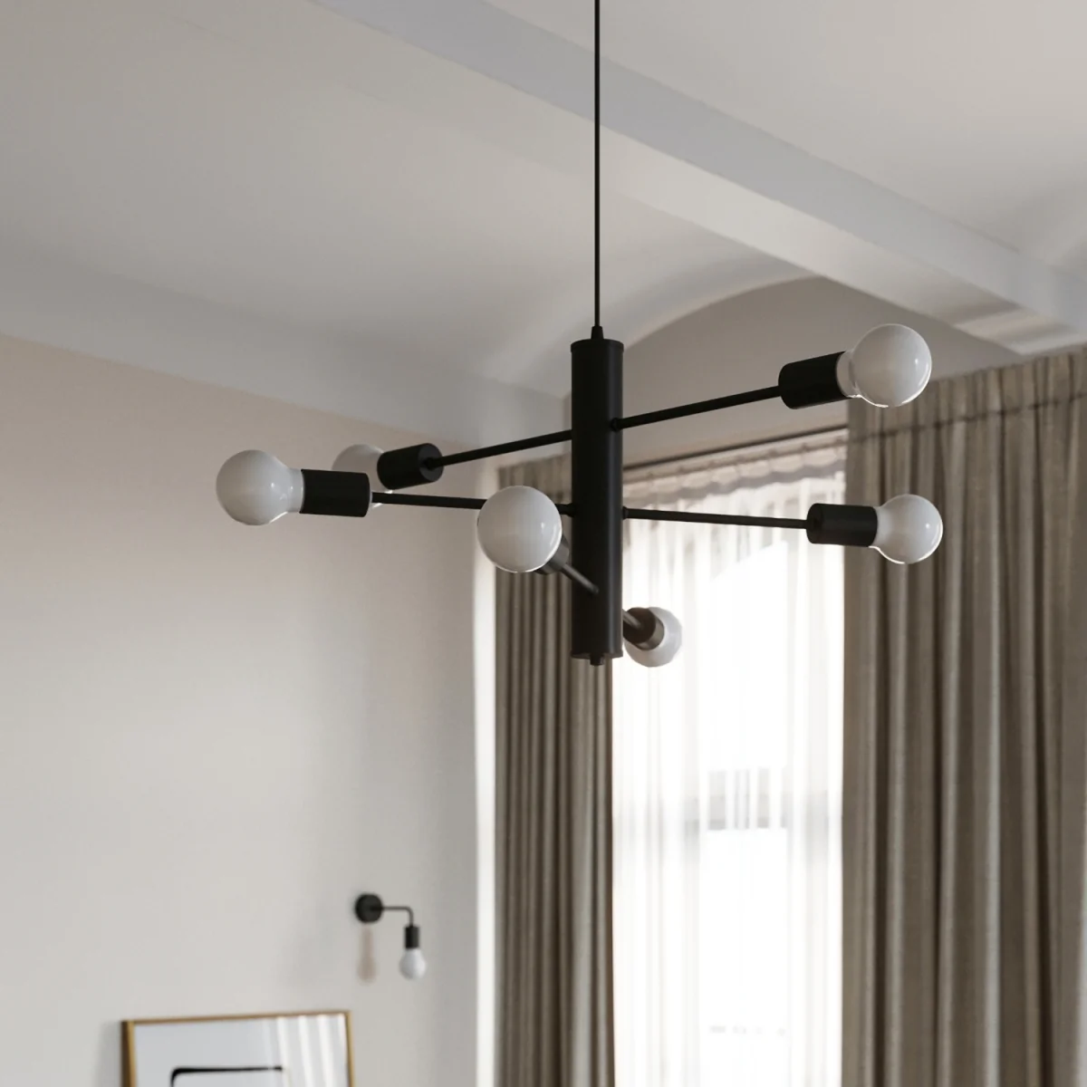Chandelier DUOMO 3D - black / 25cm – image 6