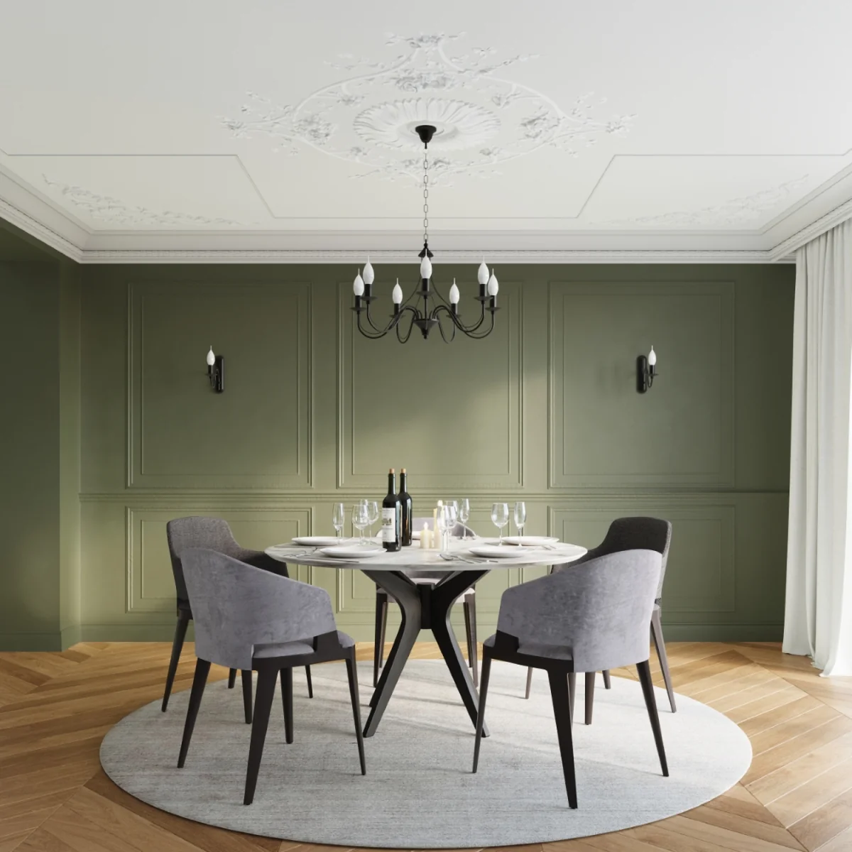 Chandelier MINERWA 3 black - black – image 4