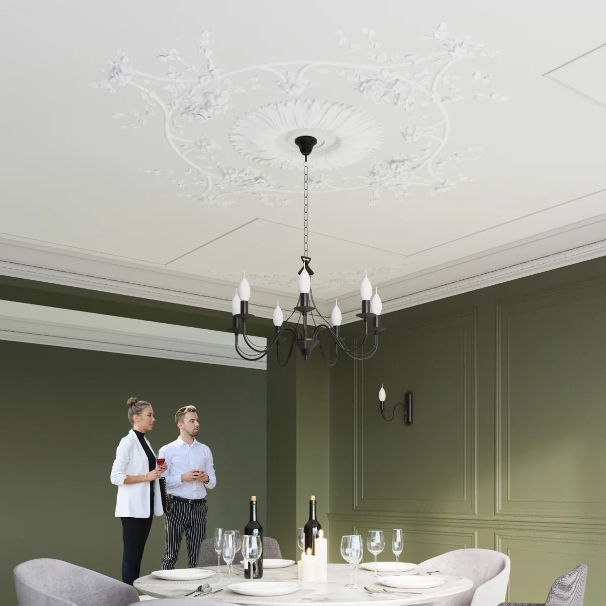 Chandelier MINERWA 3 black - black – image 5