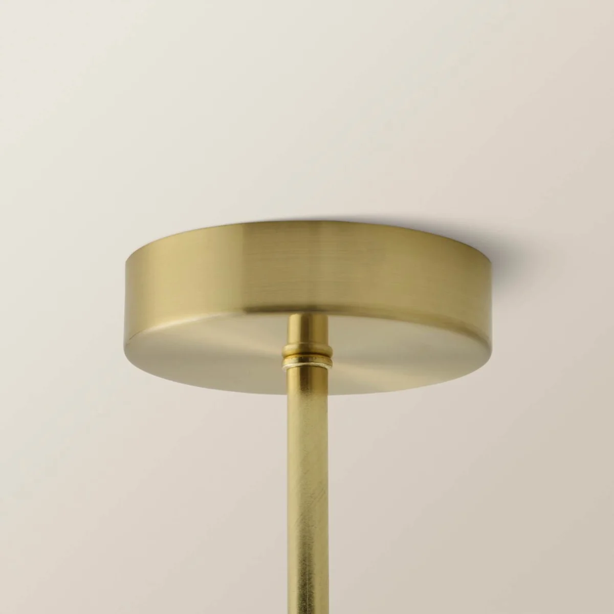 Kincaid 3 Arm Chandelier Ceiling Light with Tapered Shades - Brushed Gold / 0.04kg – image 6