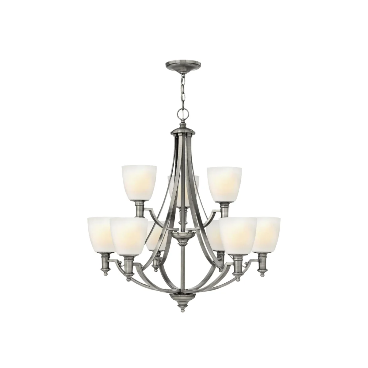 Truman Chandelier Nickel - Nickel