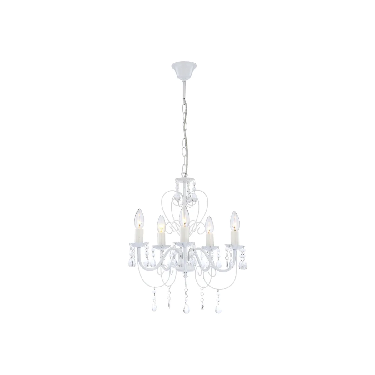 Pinja Chandelier White – image 1