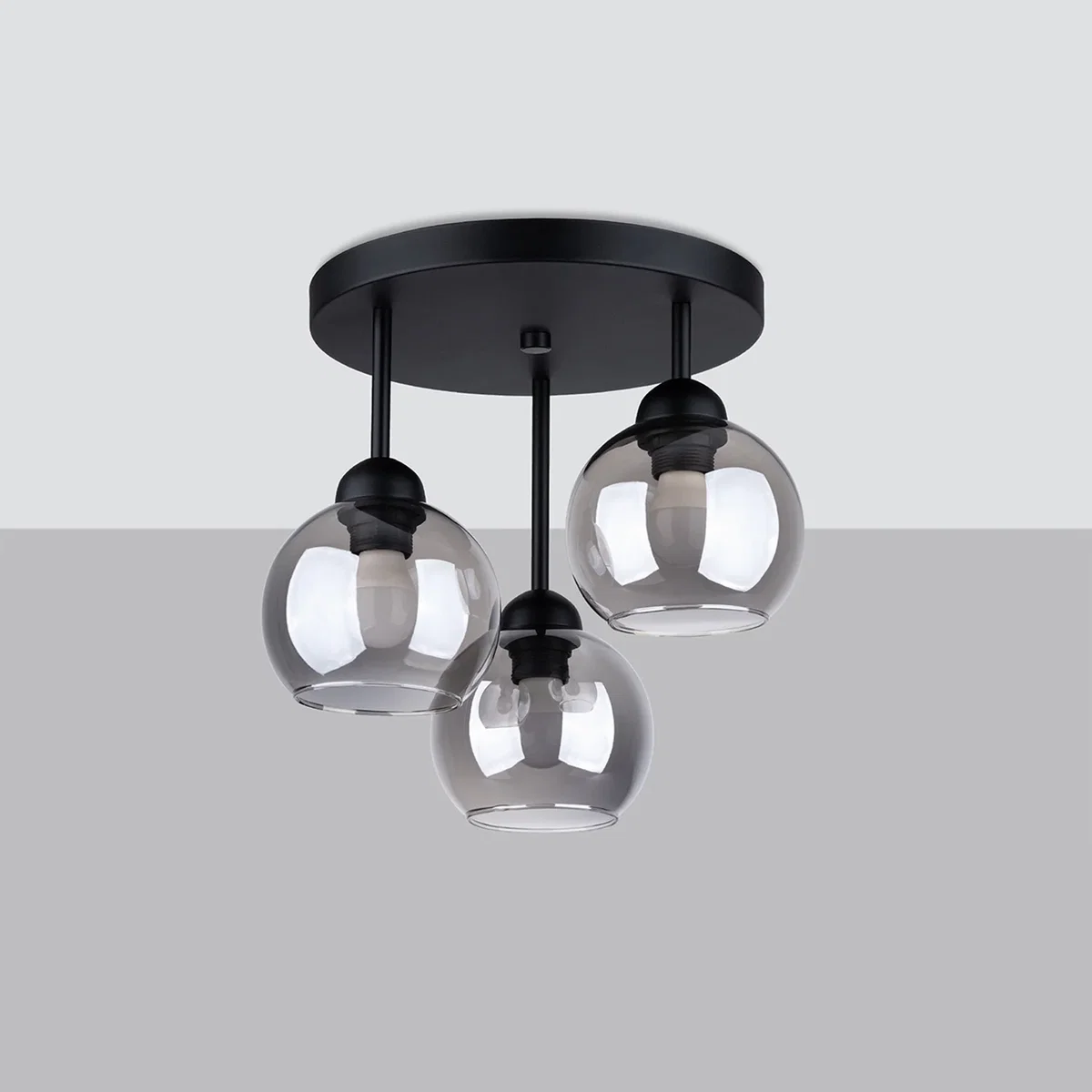 Chandelier ALINO 3 black - black – image 2