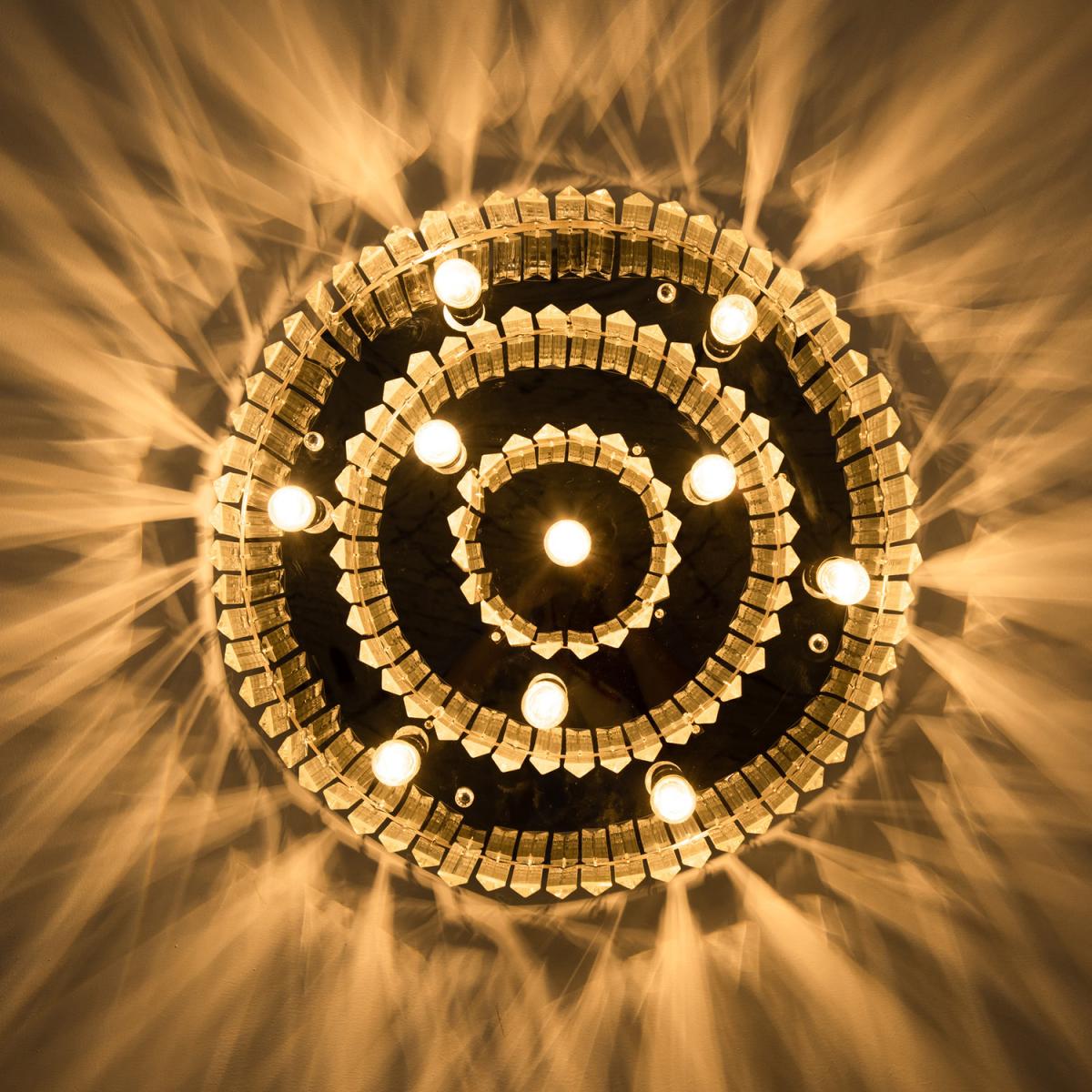 Crystal Ceiling Light Modern Chandelier - Silver – image 8