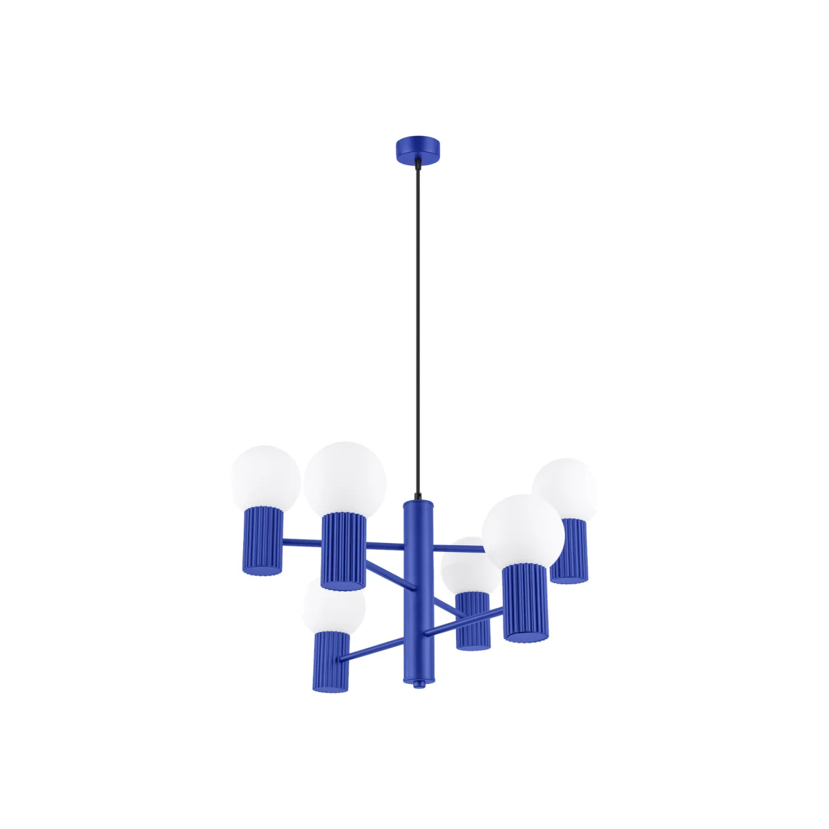 Chandelier HALO 6 ultramarine - ultramarine – image 1