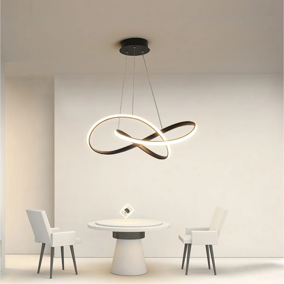 Chandelier Black 55cm - Black – image 2