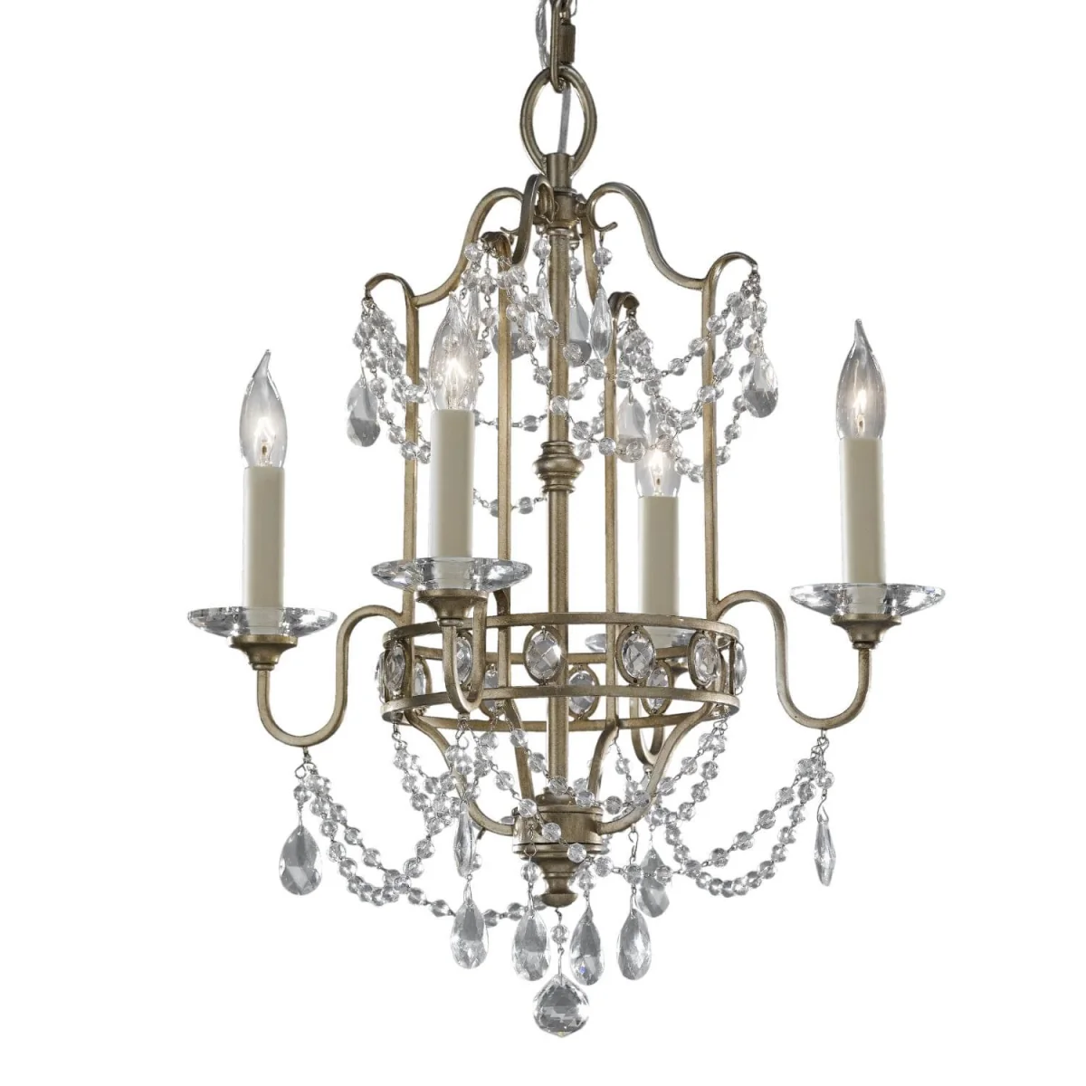 Elstead Lighting Gianna Chandelier Silver - Silver – image 3