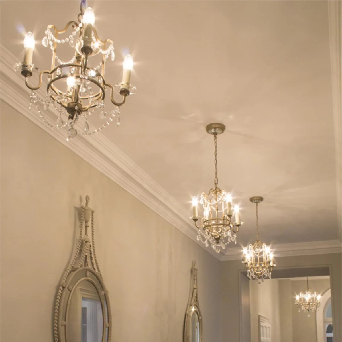 Elstead Lighting Gianna Chandelier Silver - Silver – image 1