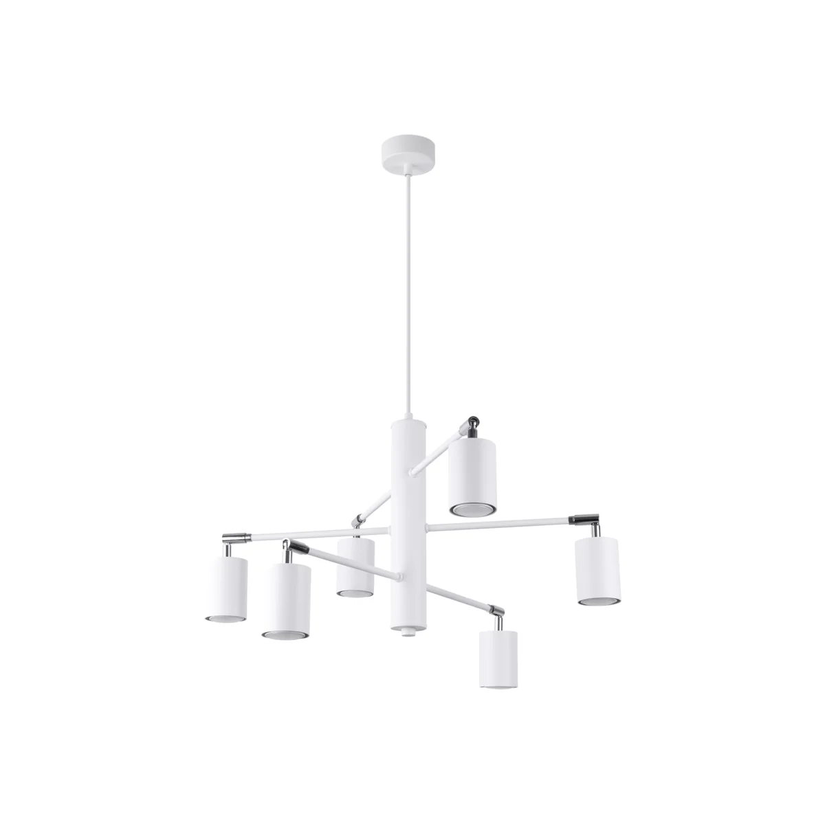 Chandelier LEMMI 6 white - white – image 1